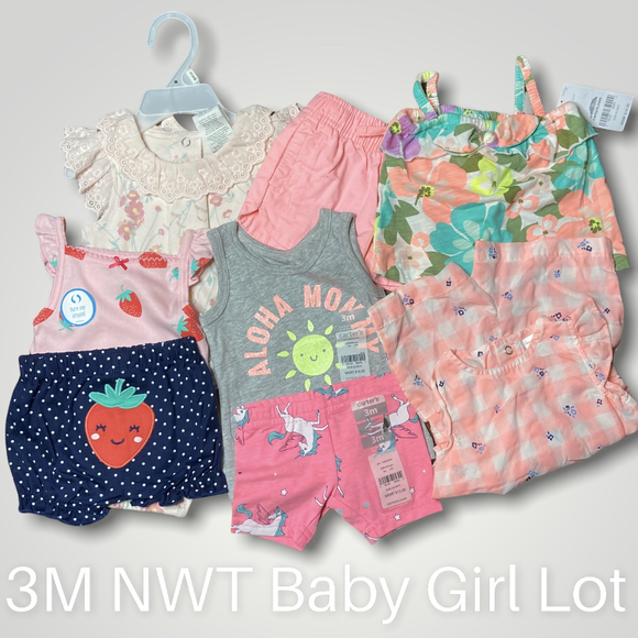 Laura Ashley Other - Laura Ashley & Carter’s • Baby Girl Outfits, 8 Piece Lot